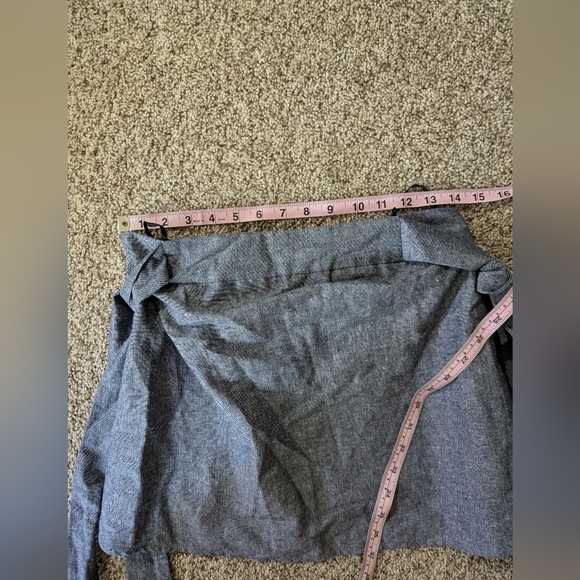 LULU'S WOMEN'S STRAPLESS TUBE TOP CHAMBRAY BLUE SIZE Small - Picture 10 of 10